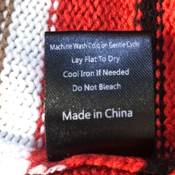 POL Crop Striped Pullover Knit Sweater S - Picture 10 of 11